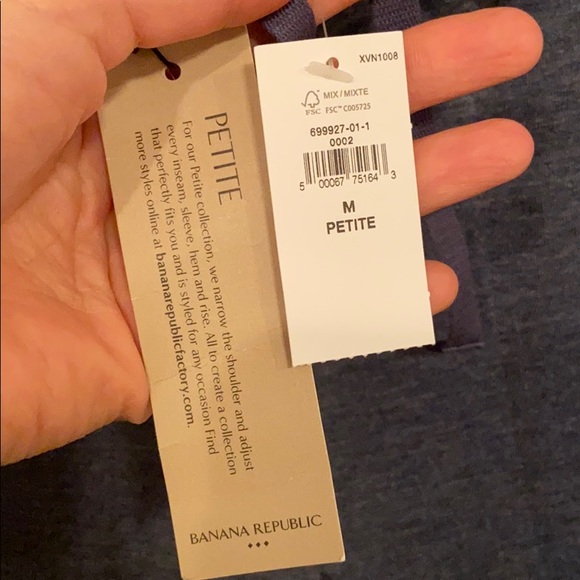 Navy Banana Republic Terry Jogger - Picture 4 of 5